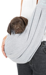 Trixie Junior Dog Borse Belly Carrier Grey Grey Light Mint Green