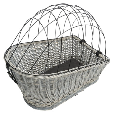Trixie bicycle basket luggage rack with gray gray