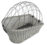Trixie bicycle basket luggage rack with gray gray