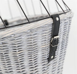 Trixie bicycle basket luggage rack with gray gray