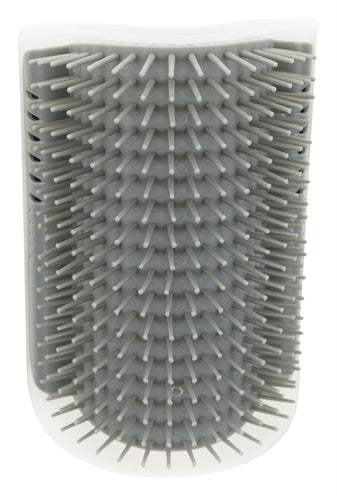 Trixie Massage Brush Wall Corner Grey
