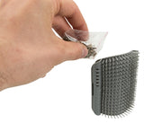 Trixie Massage Brush Wall Corner Grey