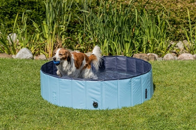Trixie cover for dog swimming pool light blue