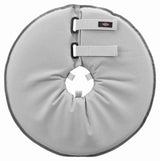 Trixie protective collar foam rubber gray