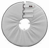 Trixie protective collar foam rubber gray