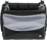 Trixie cykelkurv til styring af nylon sort grå