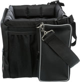 Trixie cykelkurv til styring af nylon sort grå