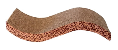 Scratching board wave cardboard