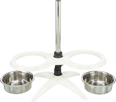 Trixie alimentazione Standard Dog Bar Melamina in acciaio inossidabile bianco