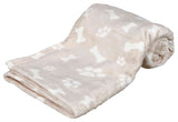 Trixie Dog Couverture Kenny Fleece Bone James beige