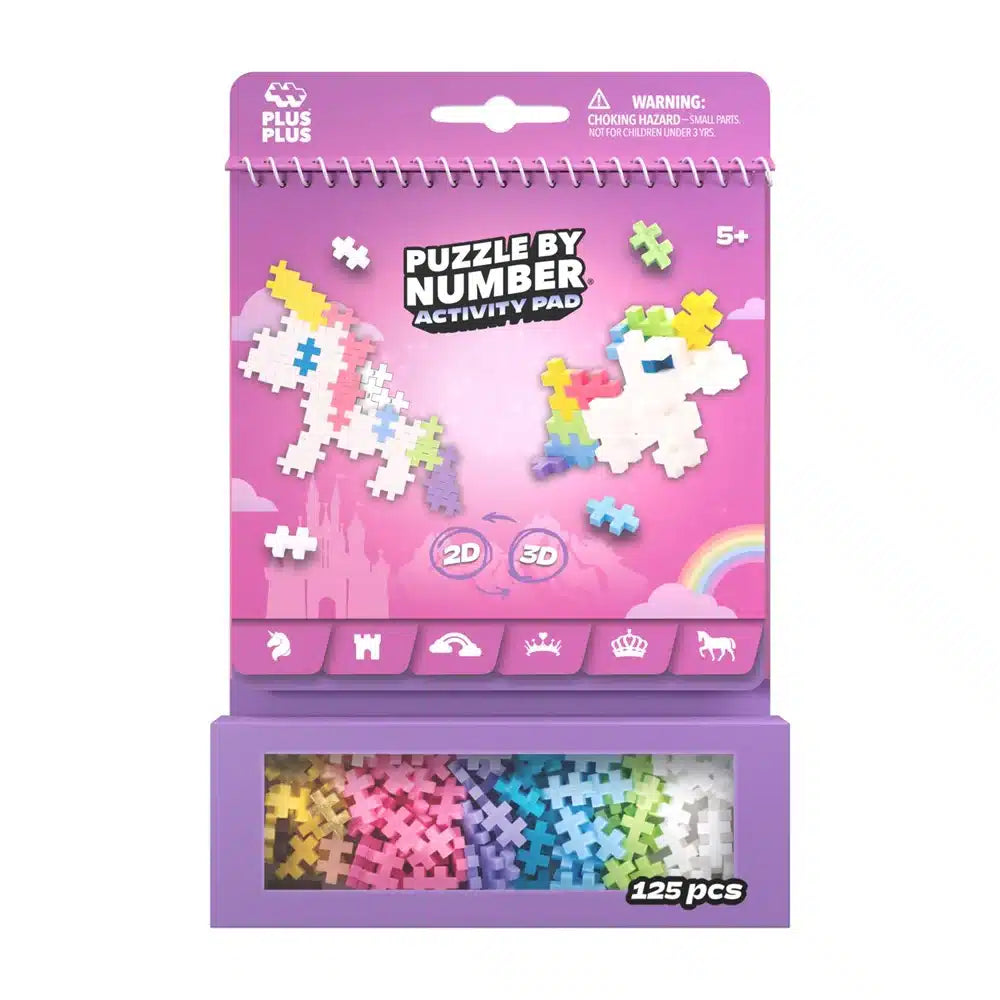 Brandunit plus plus puzzel met nummers van eenhoorn