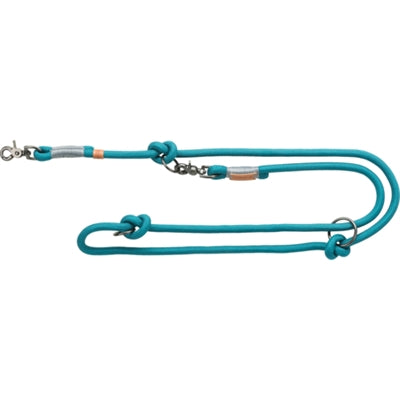 Trixie dog leash be nordic adjustable petrol light gray