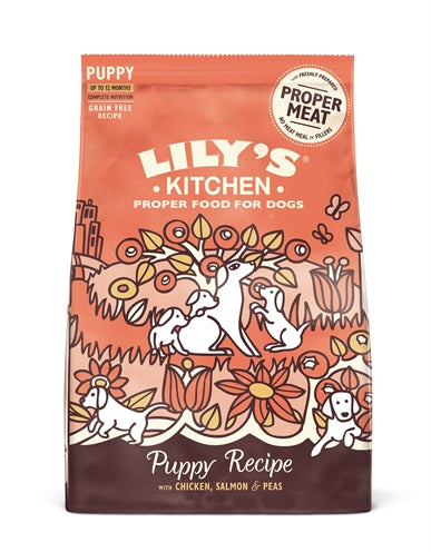 Lily's Kitchen Dog Chiot Poulet Saumon