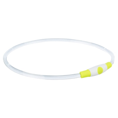 Trixie collar USB flash light luminous rechargeable TPU green
