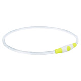 Trixie collar USB flash light luminous rechargeable TPU green