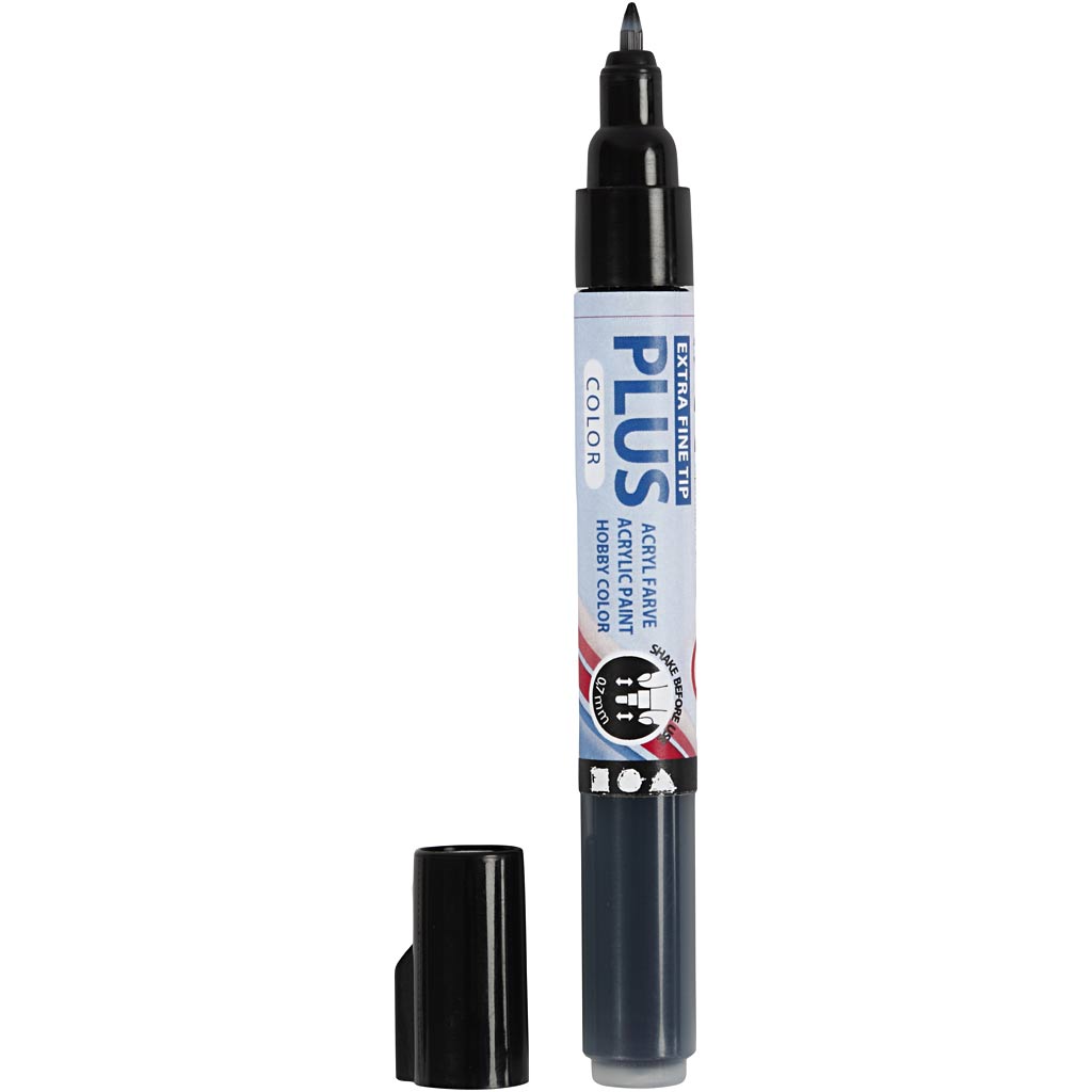 Creativ Company Plus Marker kolorów czarny, 5,5 ml