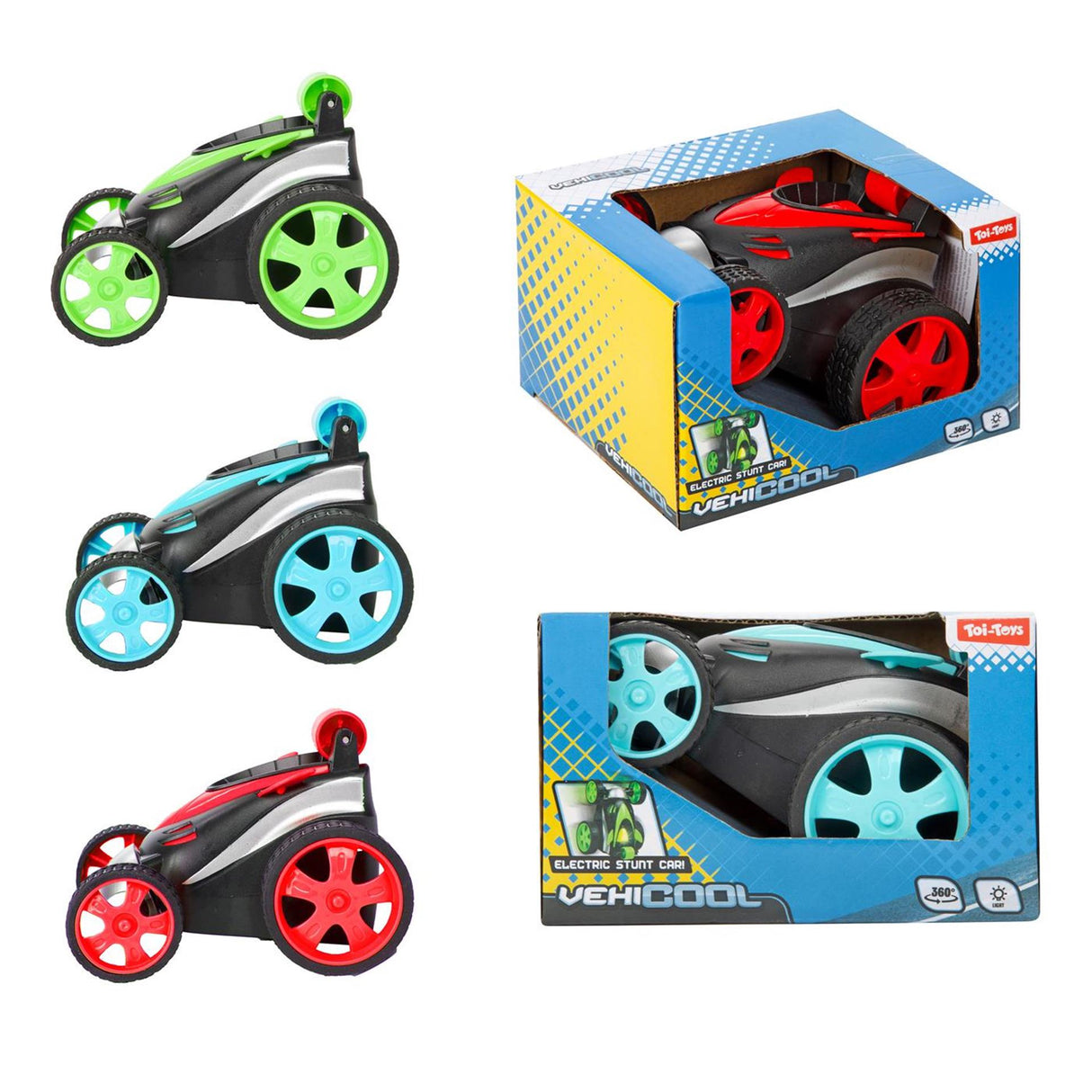 Toi-toys vehicool electric 360 stunt car with light