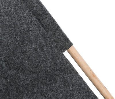 Trixie Cat bed tipi huopa antrasiitti