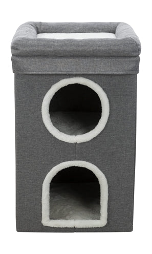 Trixie škrabadlo cat tower saul grey