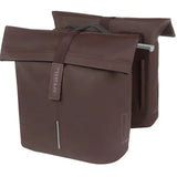 Basil double bicycle bag city mik 28-32 liters - roasted brown