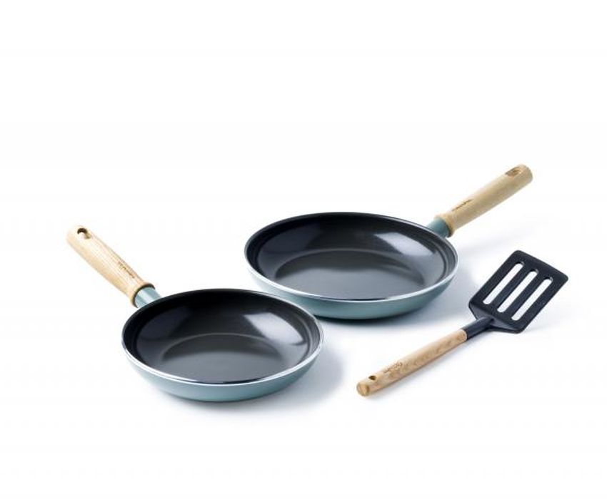 Rockshox Ceramic Non -Stick Fry Frying Set a 3 -pezzetto -Mayflower