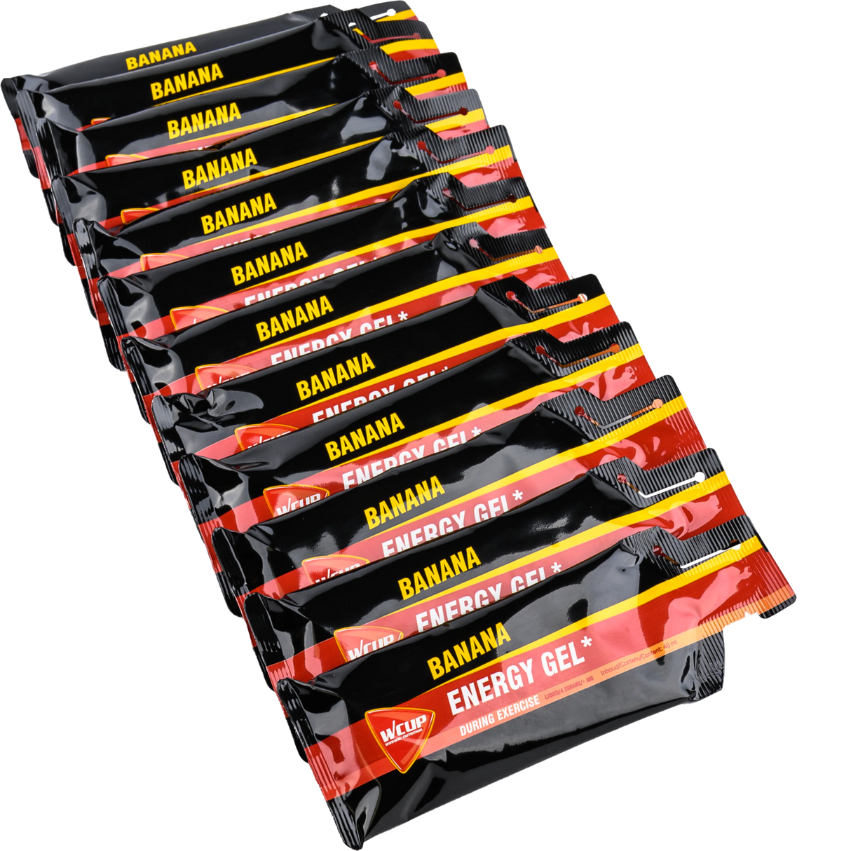 Wcup - energy gel banaan 40ml 12 stuks