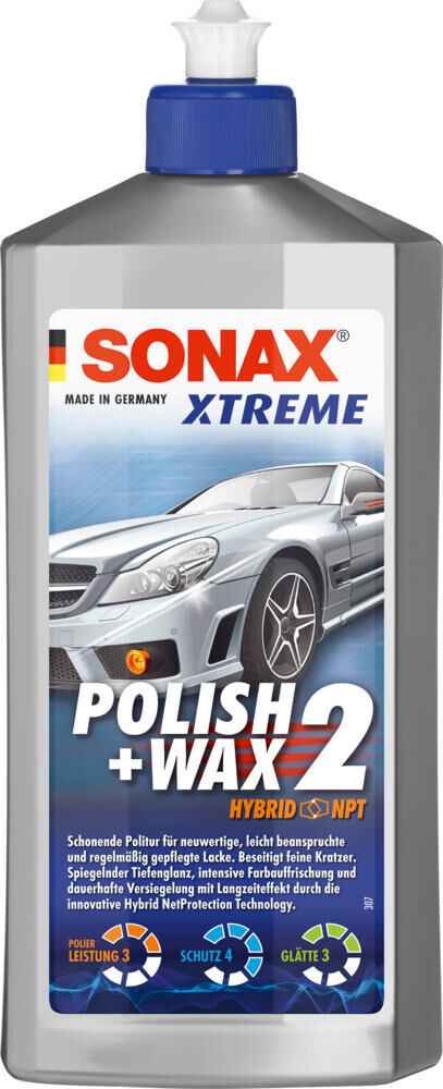 Sonax auto polijstmiddel xtreme polish+wax 2 hybrid npt