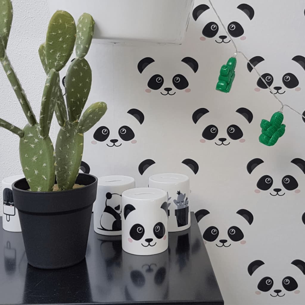 Tapeta Noordwand báječný svět panda bílá