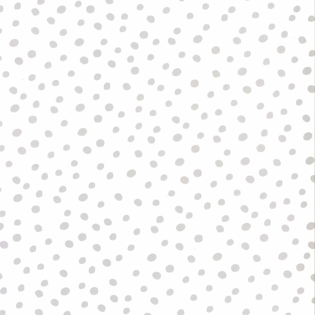 Noordwand Noordwand Wallpaper Fabulous World Dots White and Gray