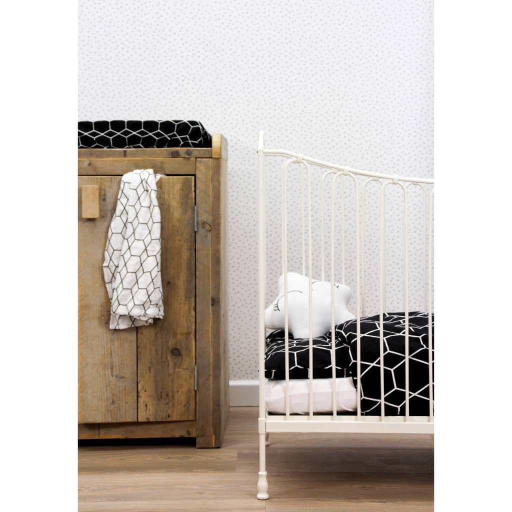 Noordwand Noordwand Wallpaper Fabulous World Dots White and Gray