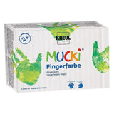 Kreul mucki finger paint, various colors, 6x150 ml 1 box