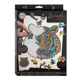 Creative craft group wooden jigsaw puzzle lion, 140 pcs.
