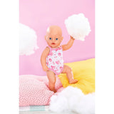 Baby born rompertje 43 cm roze wit