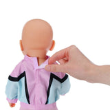 Baby geborenes Jogging -Outfit Pink Black