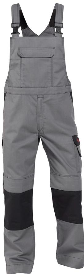 Dassy amerikaanse overall wilson multinorm grijs zwart 60