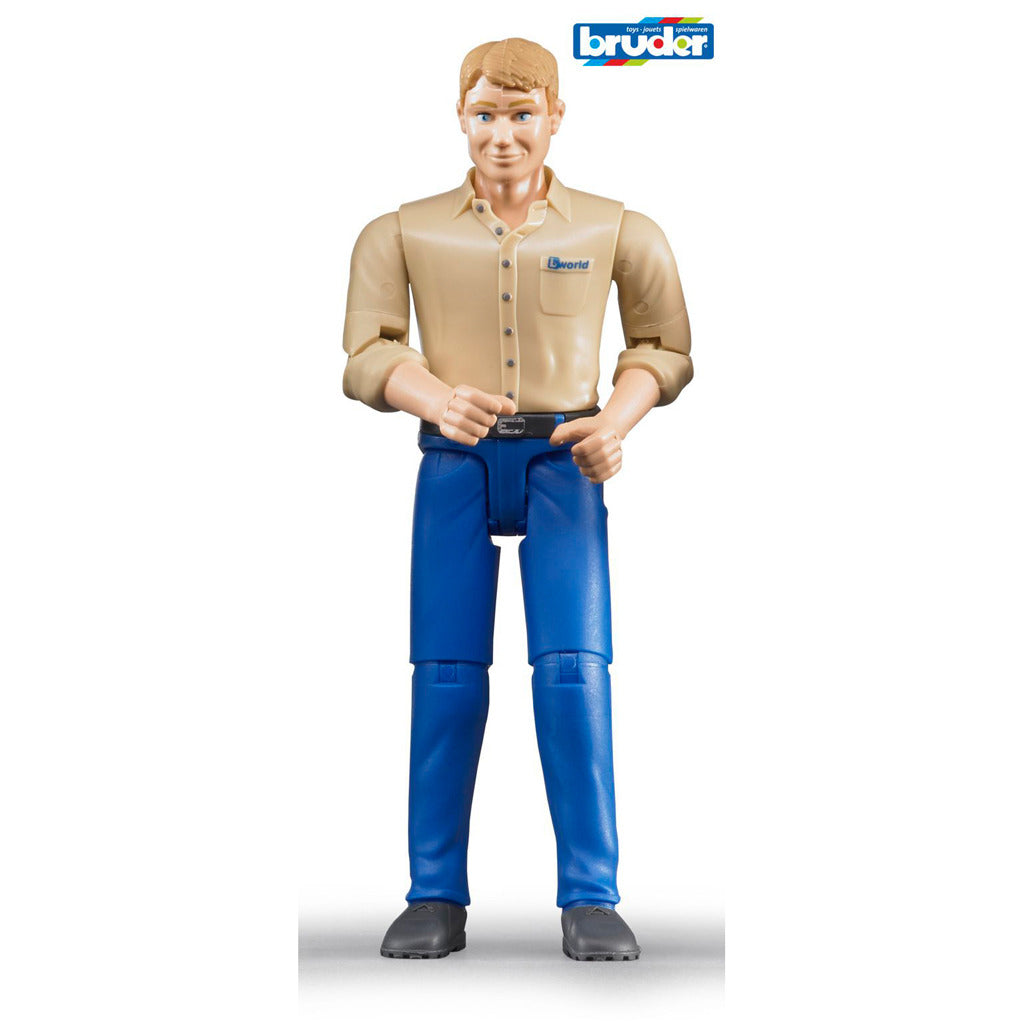 Bruder b-world Figure homme pantalon bleu