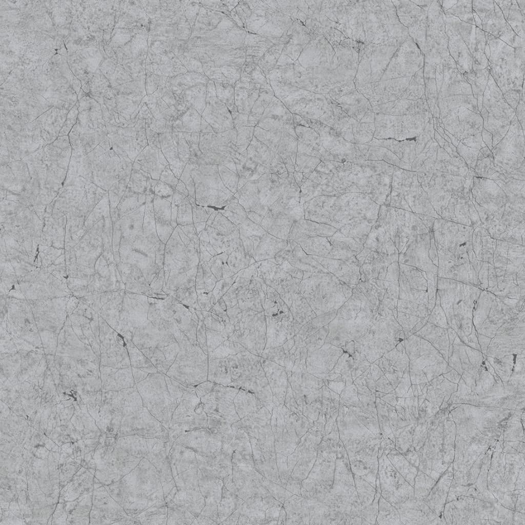 Noordwand Noordwand Wallpaper Vintage Deluxe Stucco Crackle Metallic Gray
