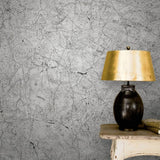 Noordwand Noordwand Wallpaper Vintage Deluxe Stucco Crackle Metallic Gray