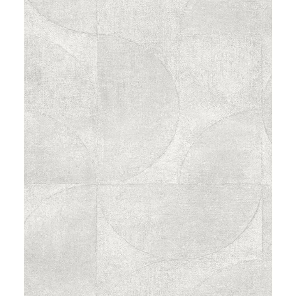 Noordwand Tapete Vintage Deluxe Grafikkreis aus metallischen Beige aussehen