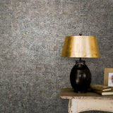 Nordwand Tapete Vintage Deluxe Stuck Grau aussehen