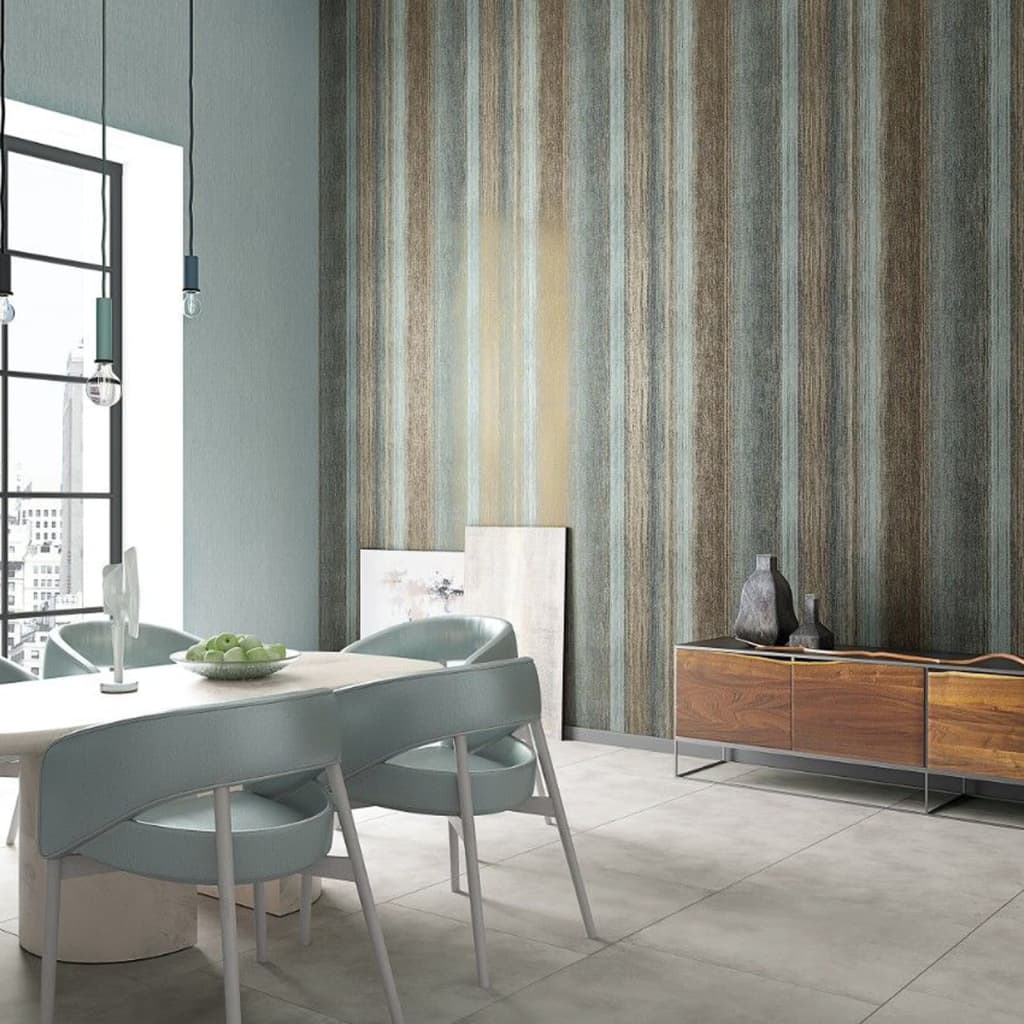 Noordwand Tapete Vintage Deluxe Stripes braun
