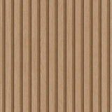 Papier peint mural nord botanica lattes en bois marron