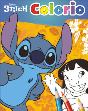 Intro Stitch A4 Faarfbuch 32 Säiten 6 Ass.