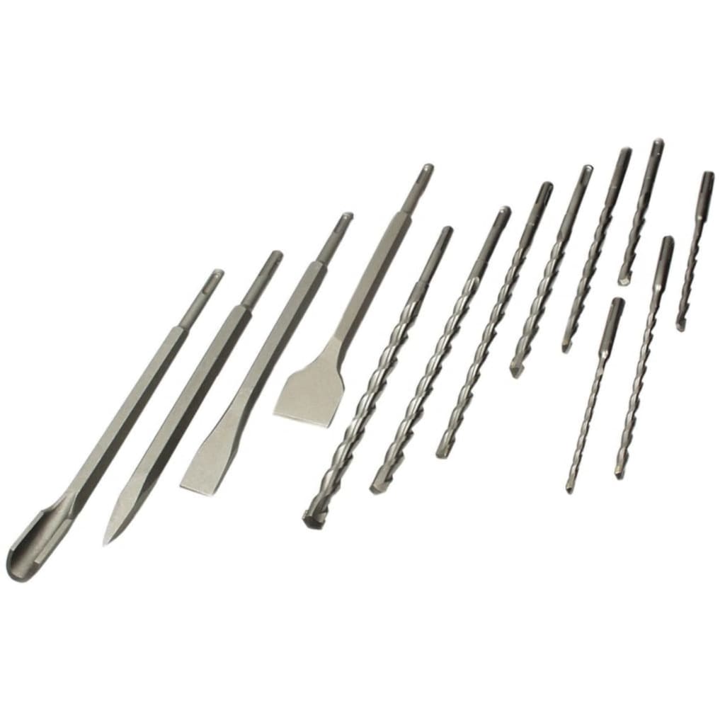 Brüder Mannesmann drilling and chisel set 13-piece 12588