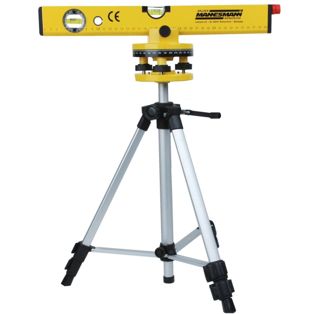 Brüder Mannesmann Laser waterpas with tripod 81125