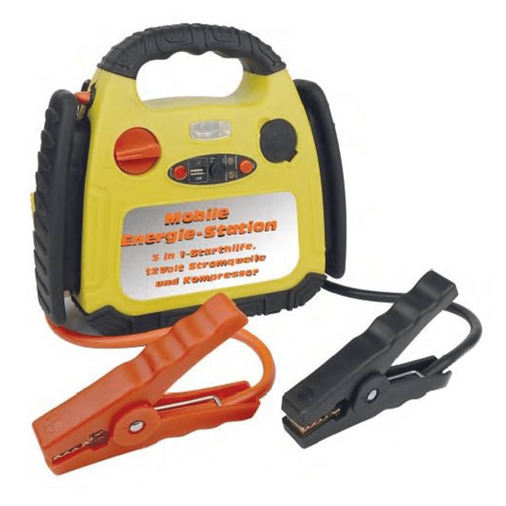 Brüder Mannesmann Brüder Mannesmann Starthulp with Compressor 12 V 7 AH