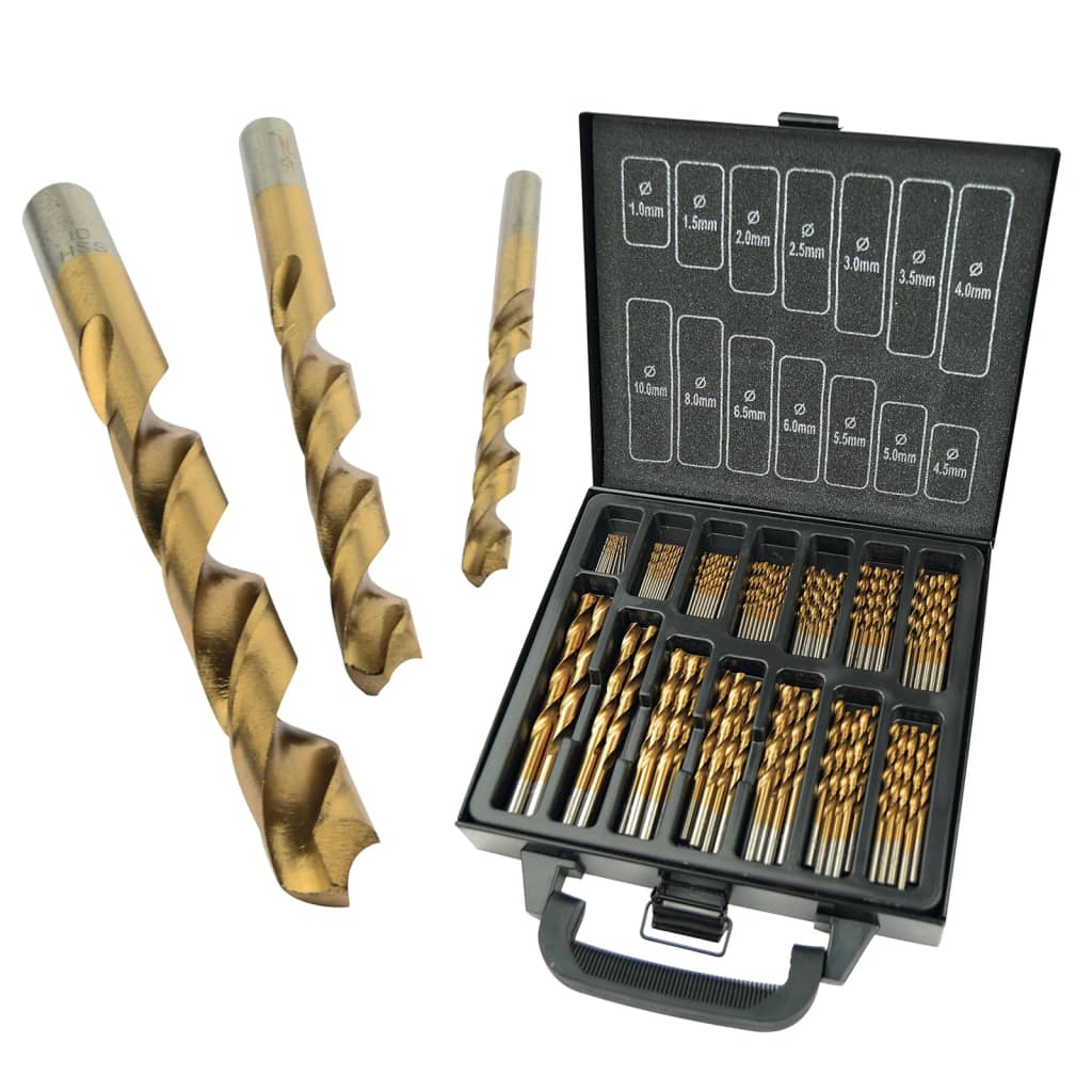 Brüder mannesmann brüder mannesmann trapano 99 parti set hss titanio
