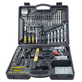 Brüder Mannesmann Brüder Mannesmann 75-part tool set with cordless ear 20 V, 1.3 AH