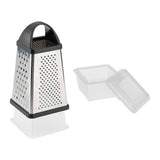 Westmark Reibe 13x13,6x25 cm Edelstahl schwarz