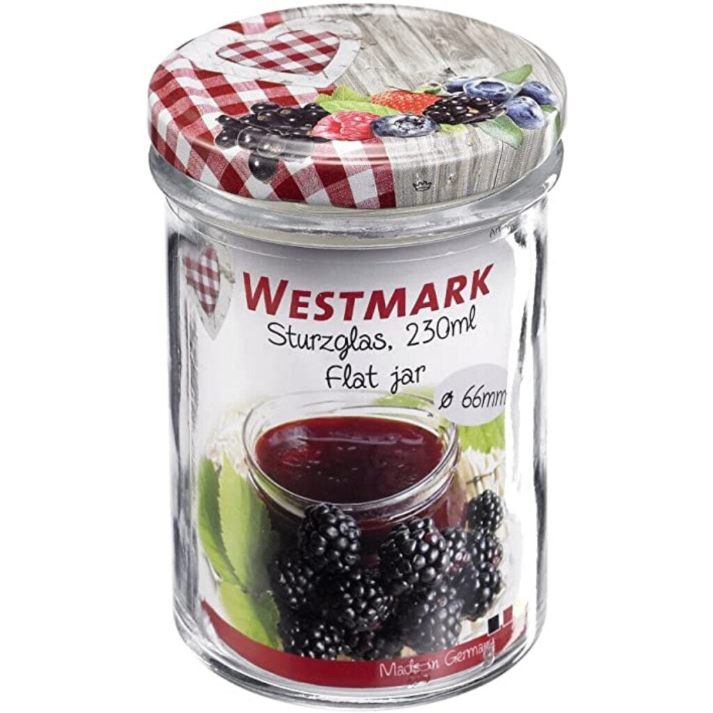 Westmark glass jam jar 230 ml 6.6 cm